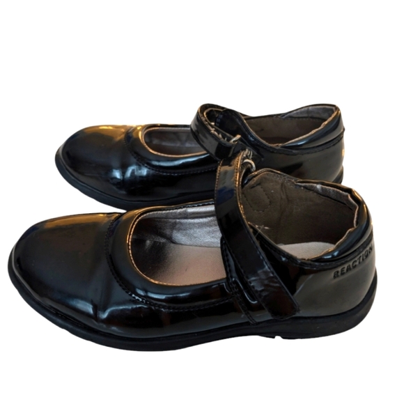 Kenneth Cole Reaction Girls Black Mary Jane Shoes Size 12.5 - Picture 1 of 8